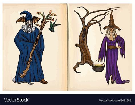 The bestowal witch and wizard
